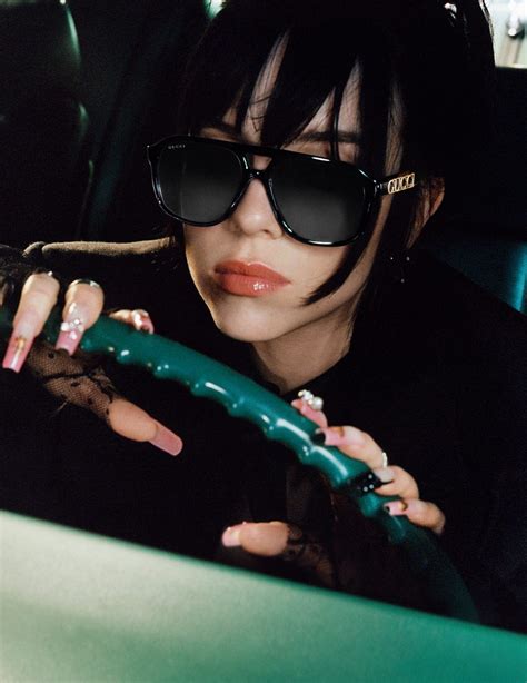 billie eilish gucci sunglasses|billie eilish gucci campaign.